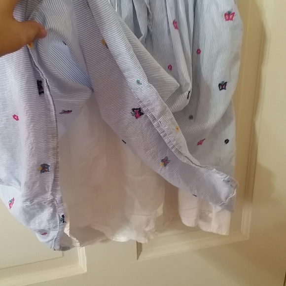 Girl's  GAP 'butterflies' Dress. Size xxl 14-16. - Picture 4 of 10